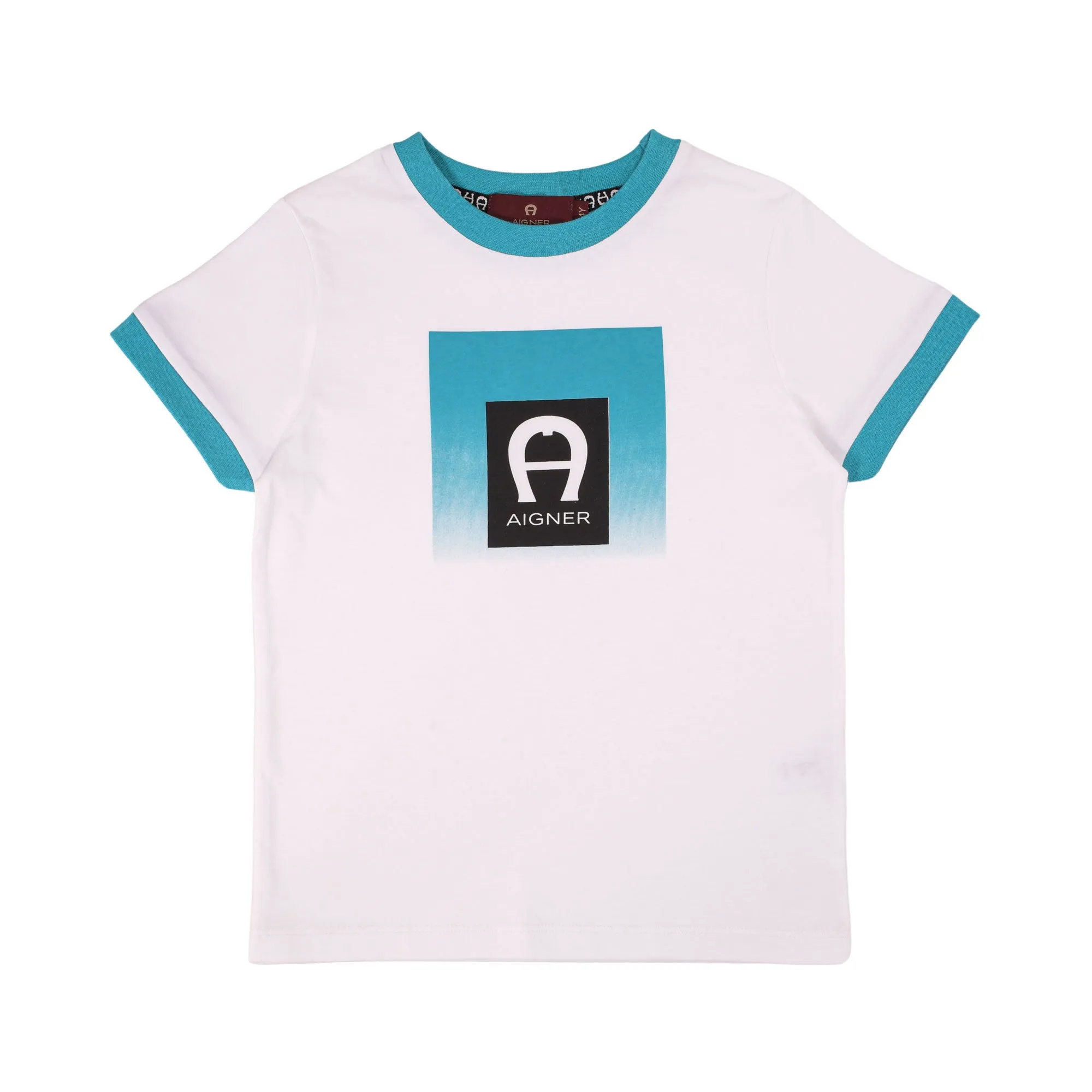 Aigner Kids Boy's White T-Shirt