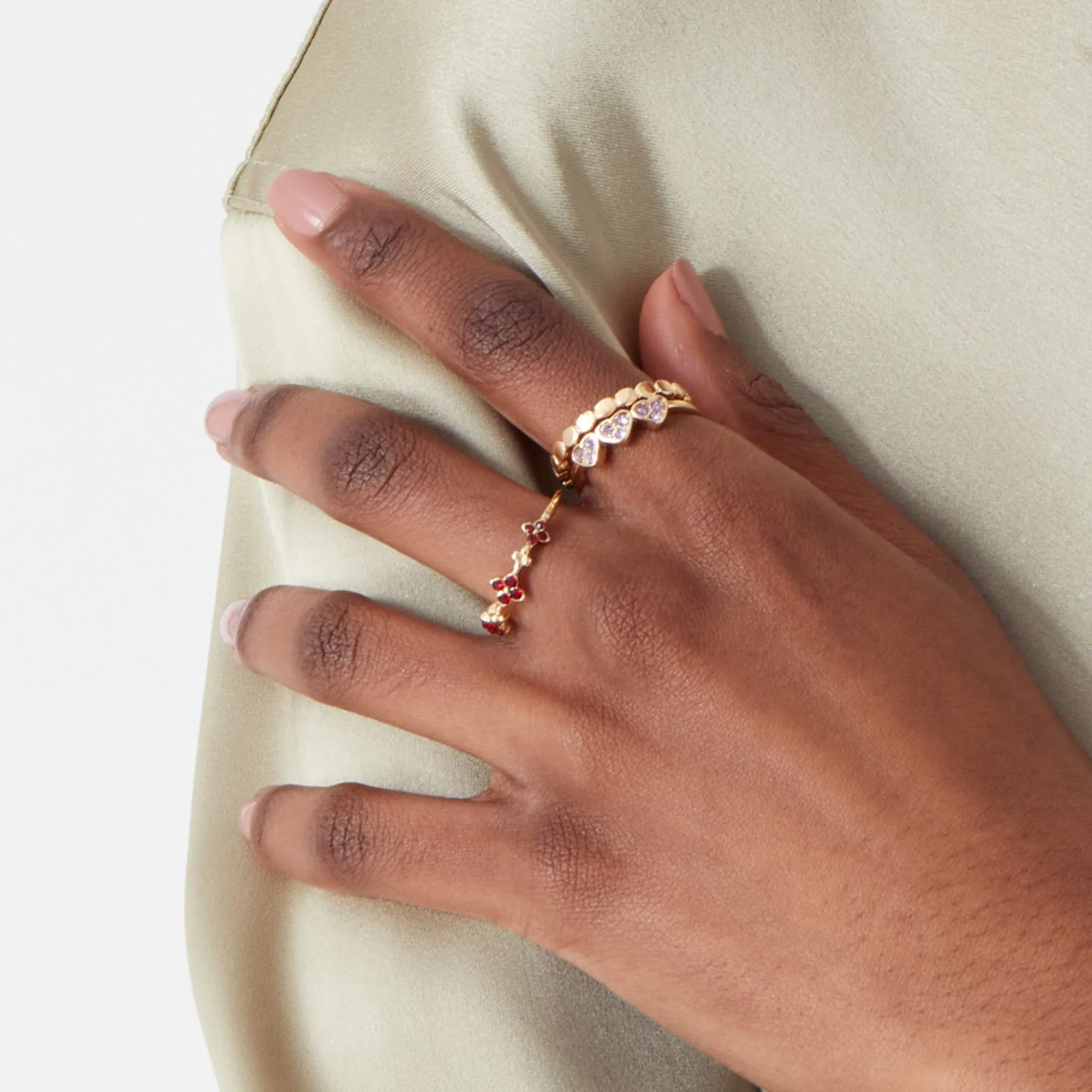 Amber Pack of 5 Ring Pack-Small