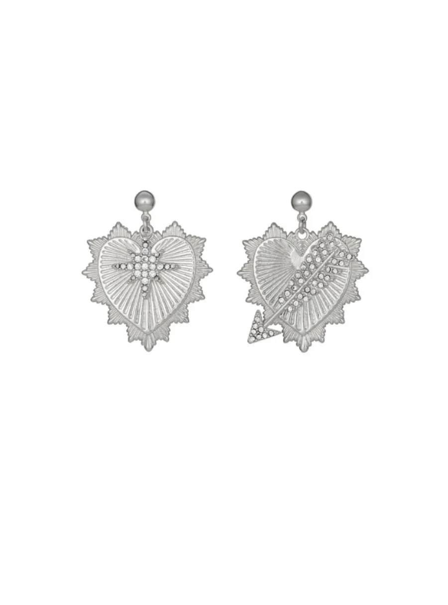 Amour Earring Silver