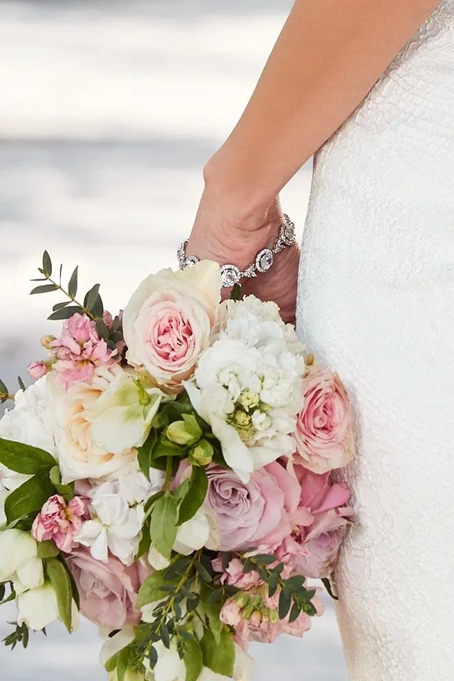 Ansley Cubic Zirconia Bridal Bracelet