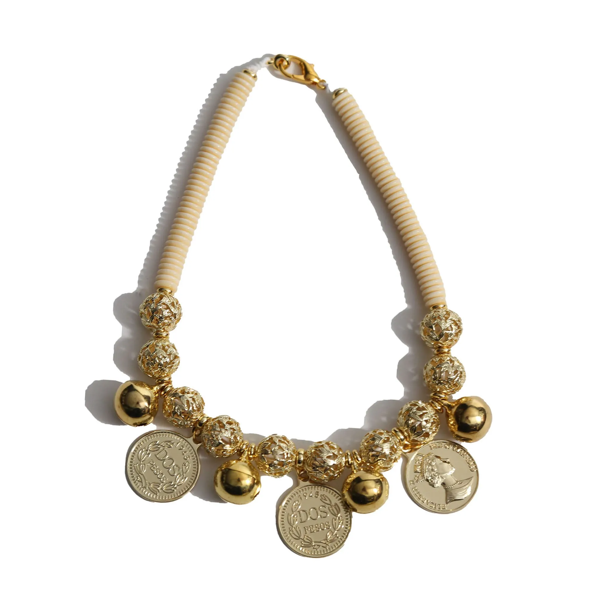 ATHENA LAYERED CHARM NECKLACE
