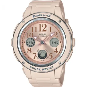 Baby G BGA150CP-4B Rose Gold Ladies Watch
