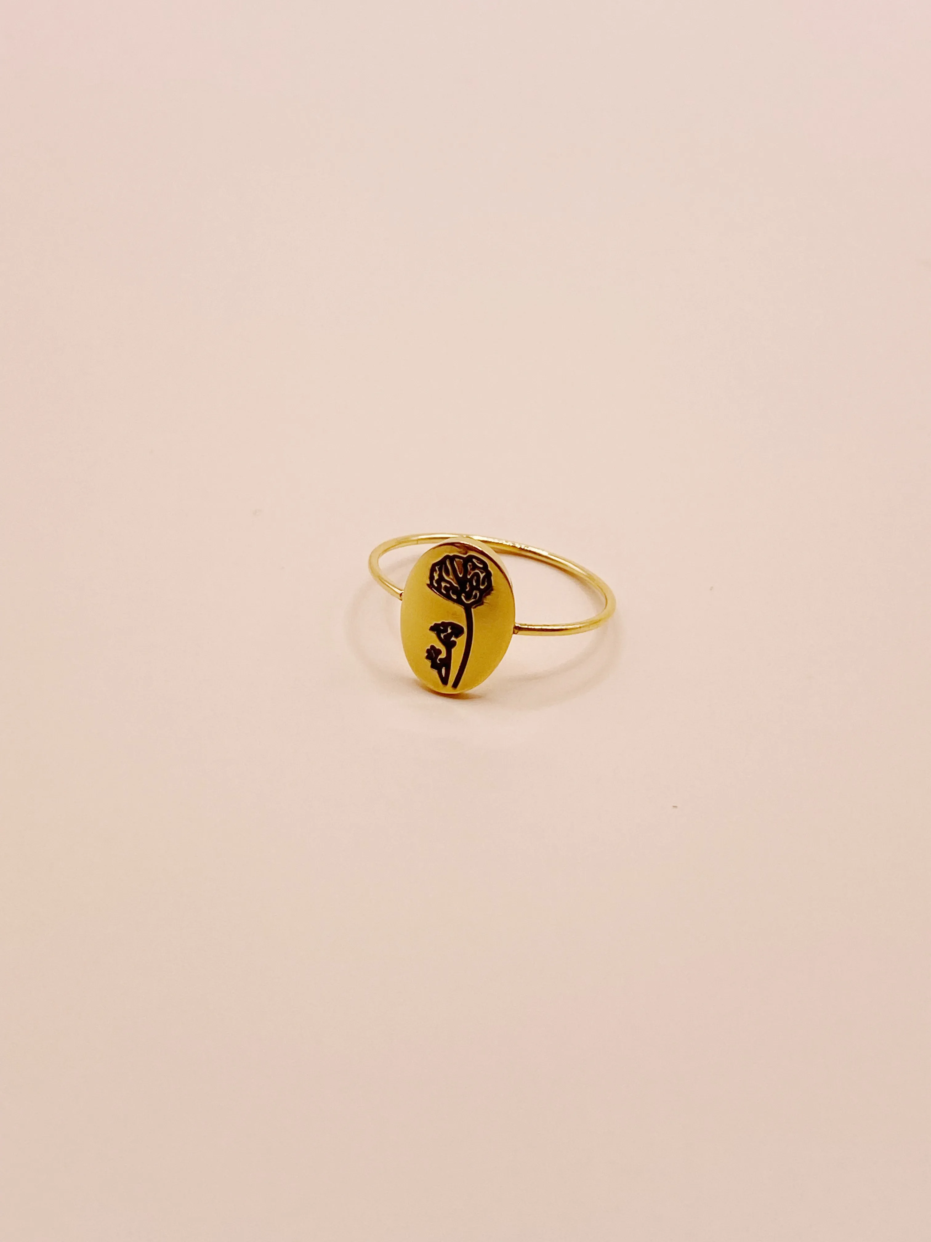 Birth Flower Rings