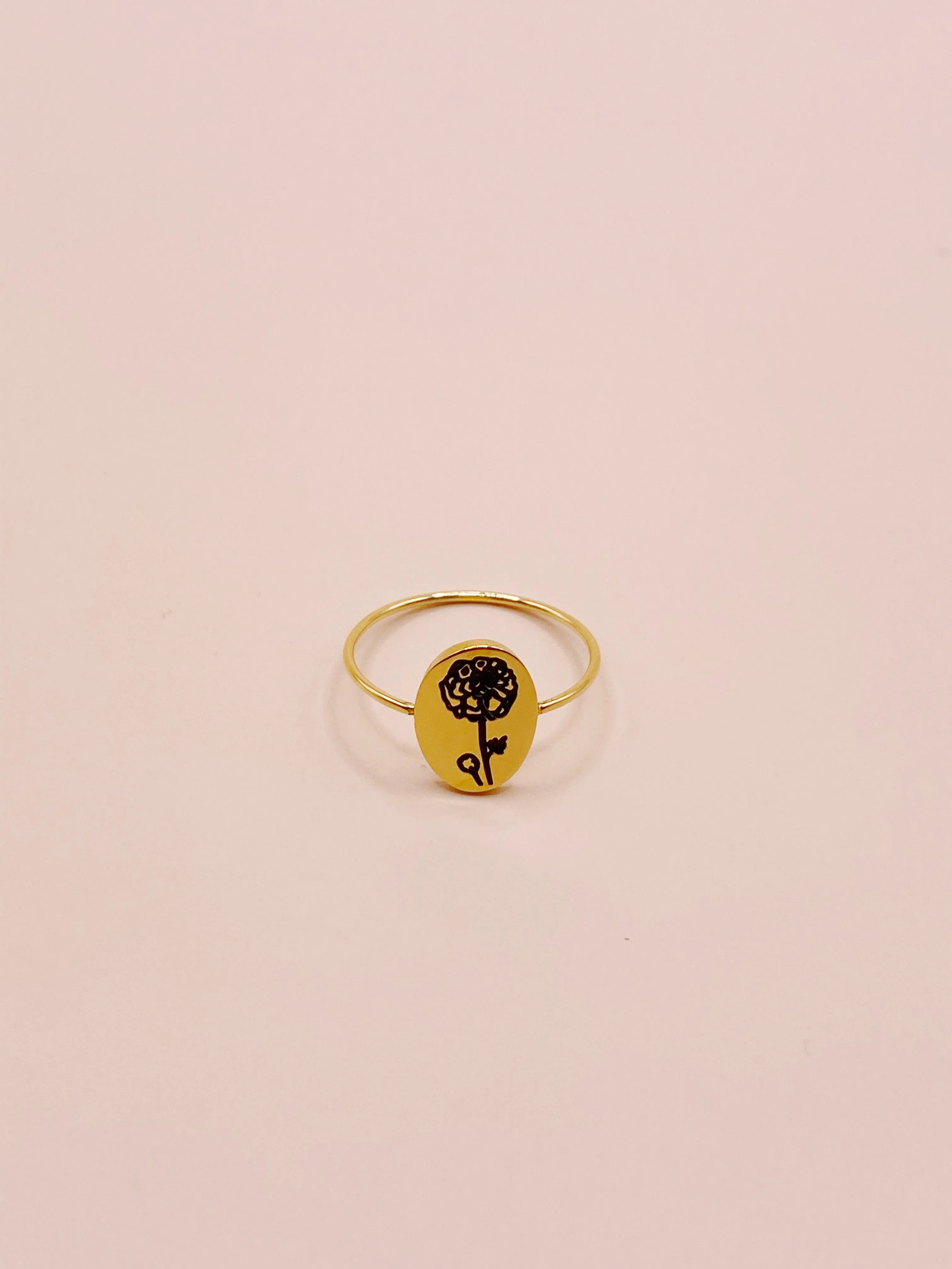 Birth Flower Rings