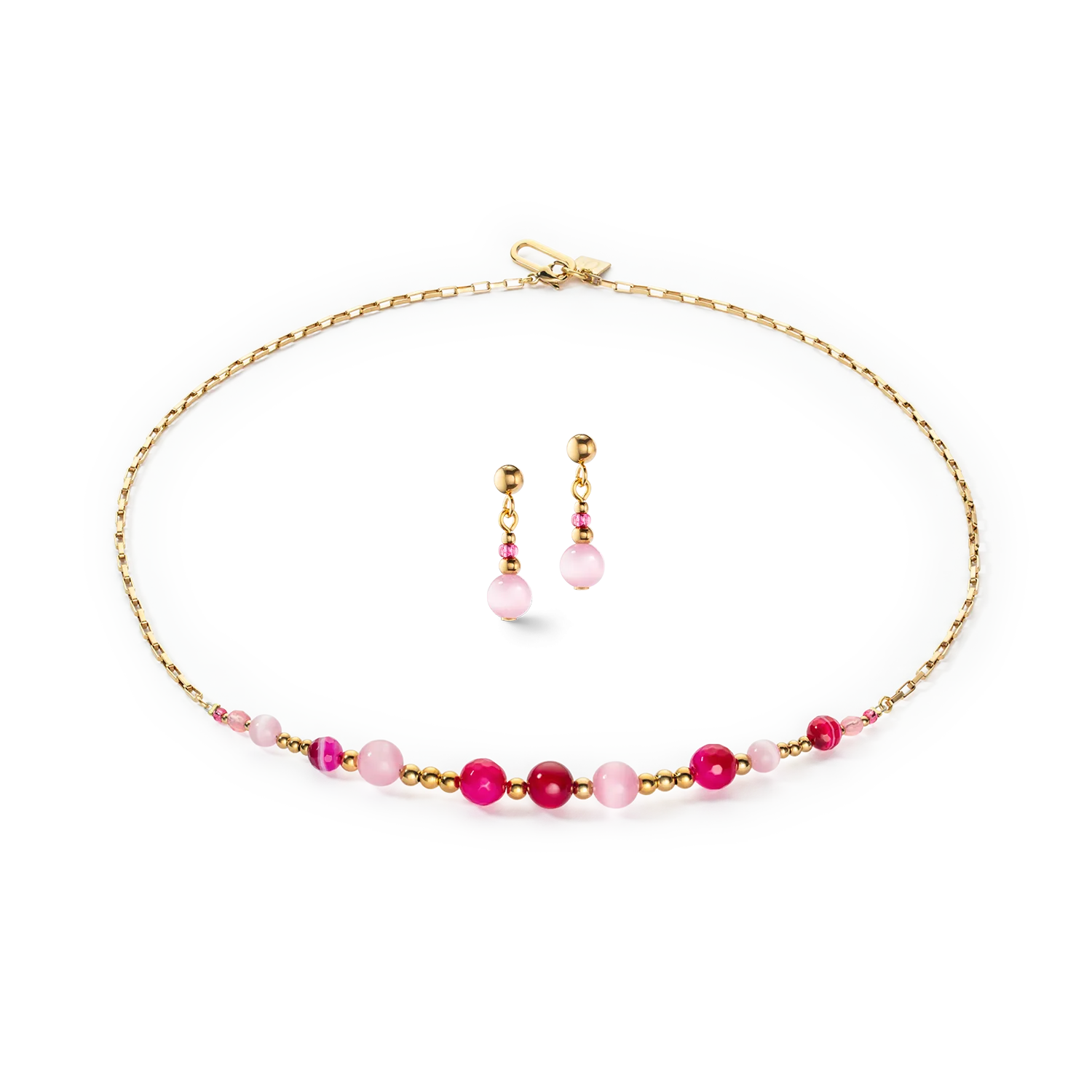 Candy Spheres earrings pink