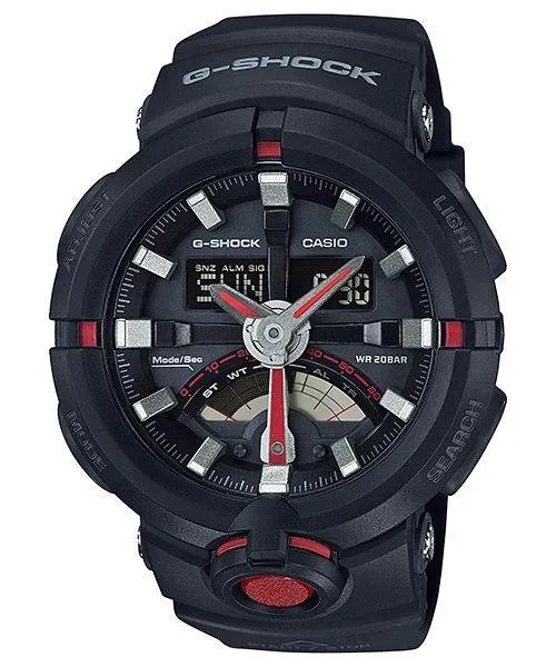 Casio G-Shock Analog Digital 200M GA-500P-1A Men's Watch