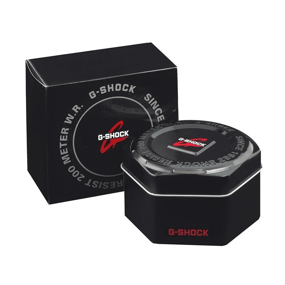 Casio G-Shock Black GA110HC-1A Purple Dial