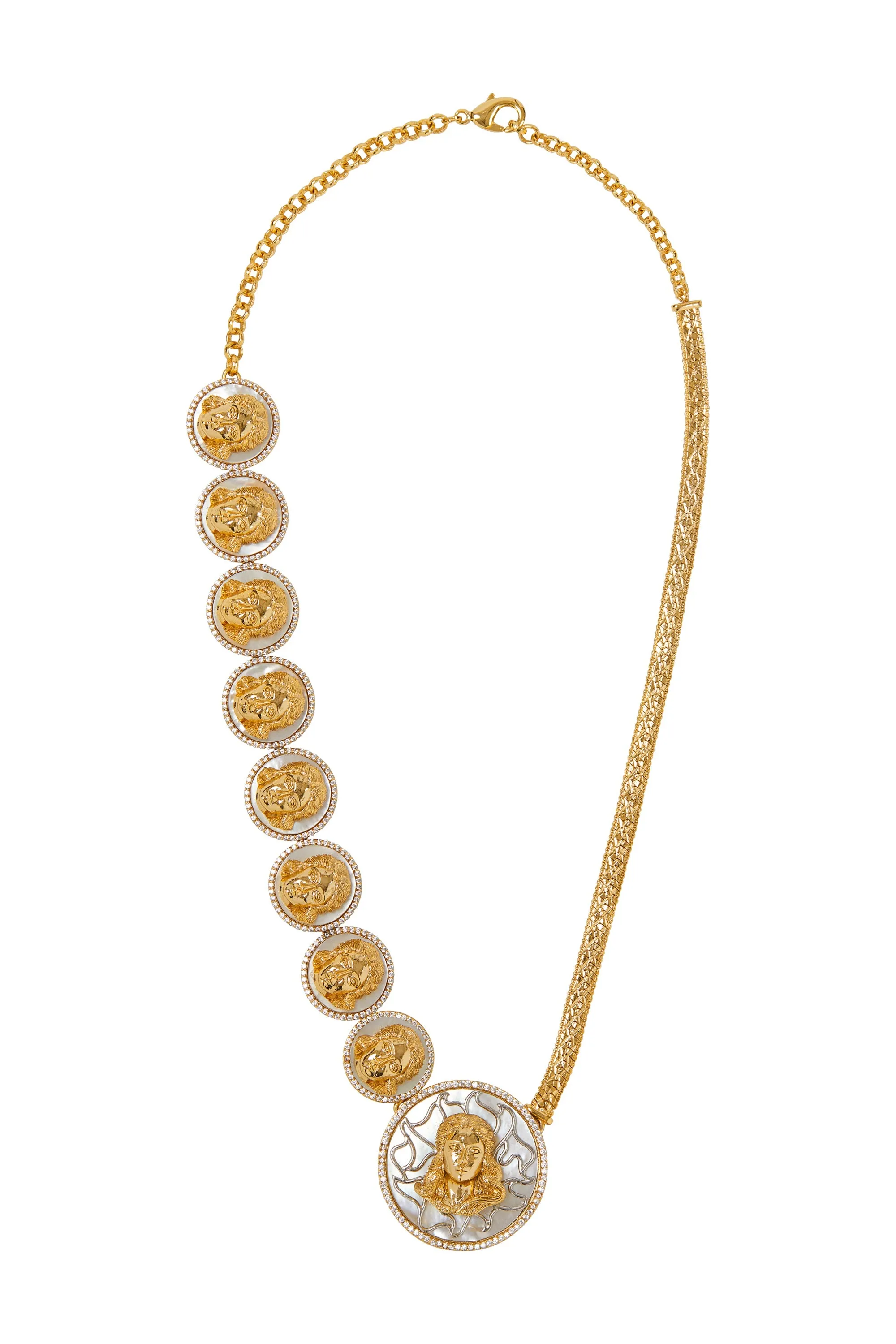 Celestial Sylvan 2 in 1 Necklace - Gold Plated