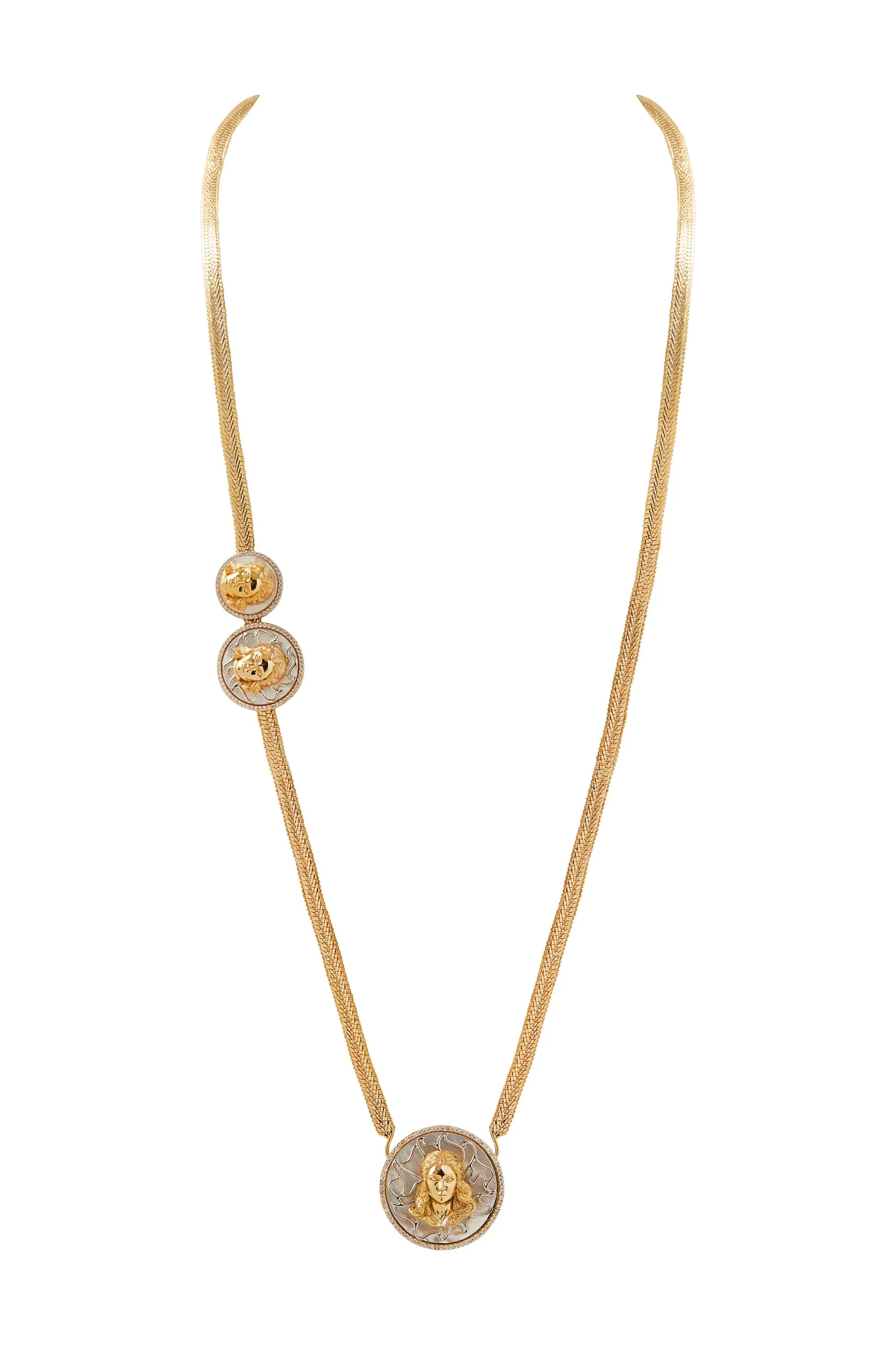 Celestial Sylvan 2 in 1 Necklace - Gold Plated