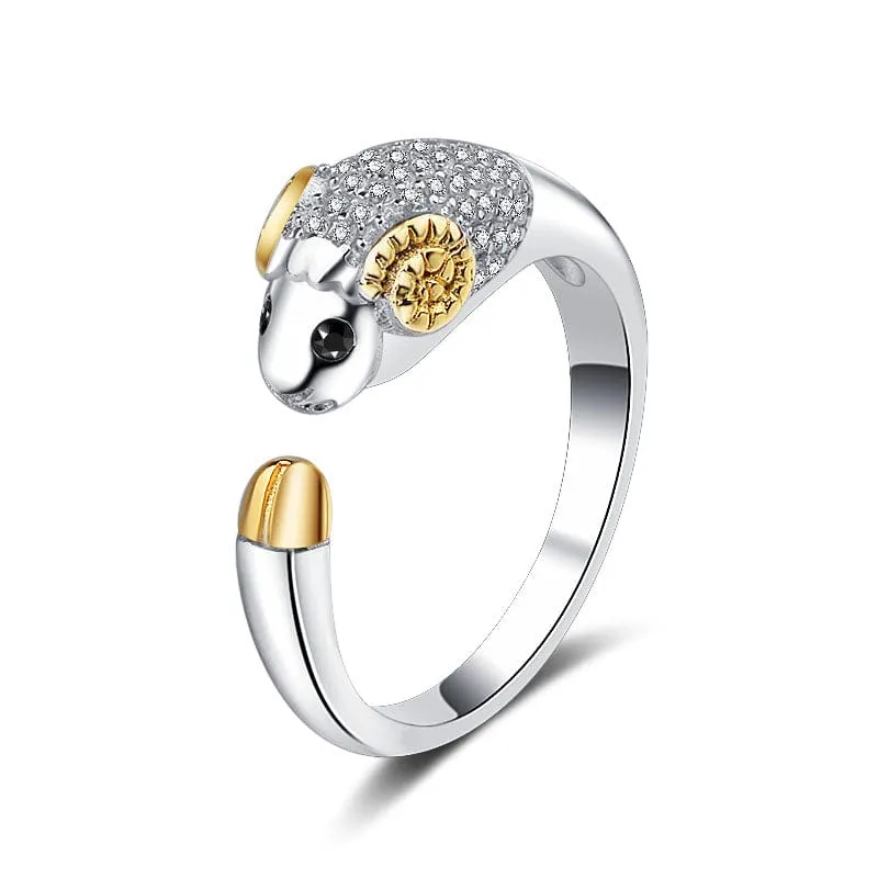 Chinese Zodiac Animal Rings Sterling Silver Sparkly!