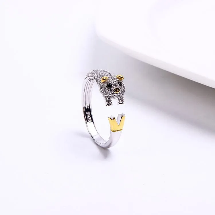 Chinese Zodiac Animal Rings Sterling Silver Sparkly!