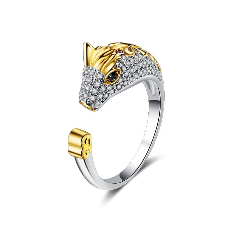 Chinese Zodiac Animal Rings Sterling Silver Sparkly!