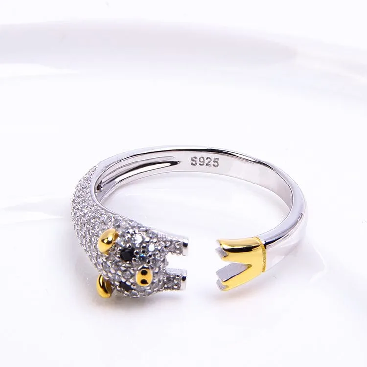Chinese Zodiac Animal Rings Sterling Silver Sparkly!