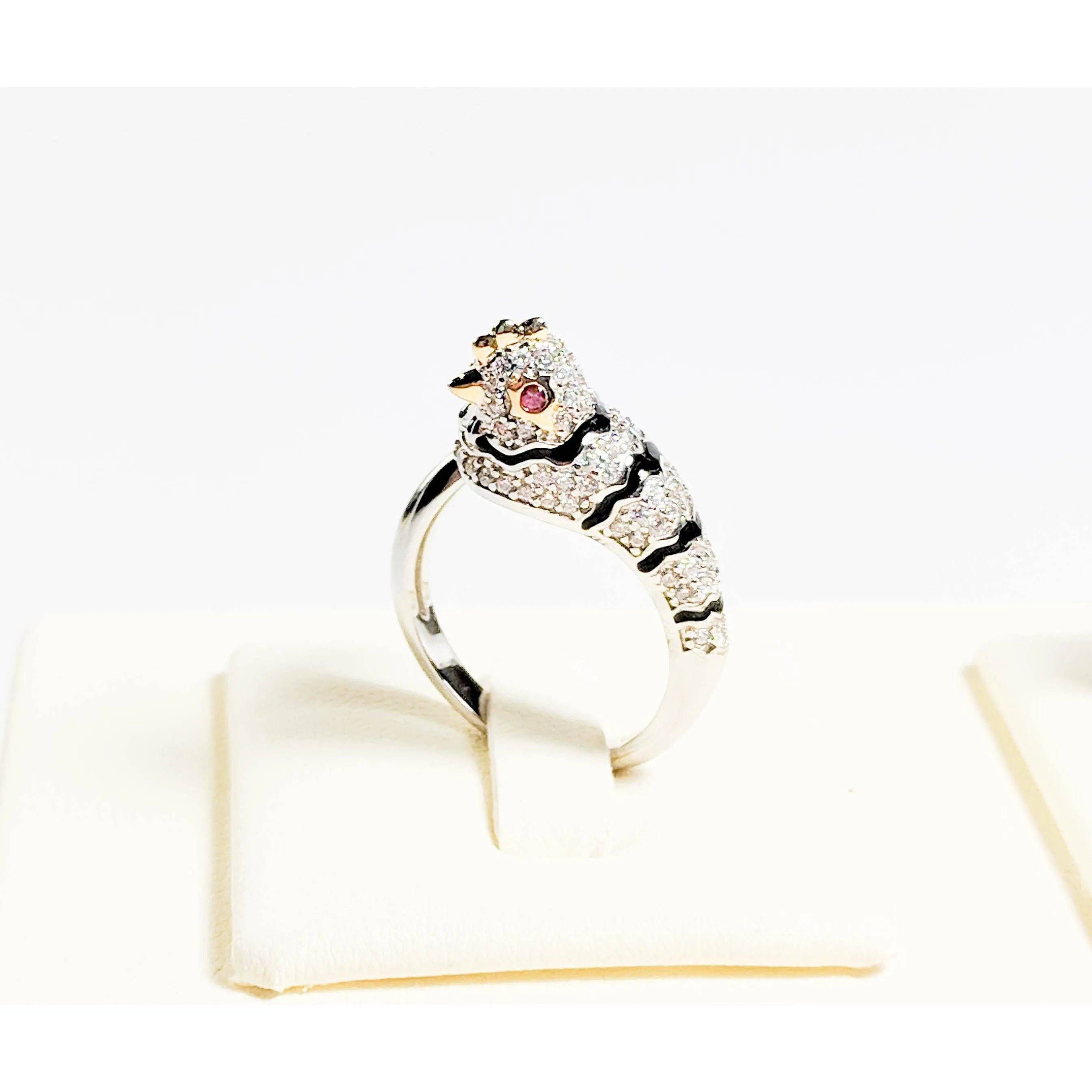 Chinese Zodiac Animal Rings Sterling Silver Sparkly!