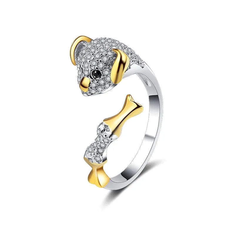 Chinese Zodiac Animal Rings Sterling Silver Sparkly!