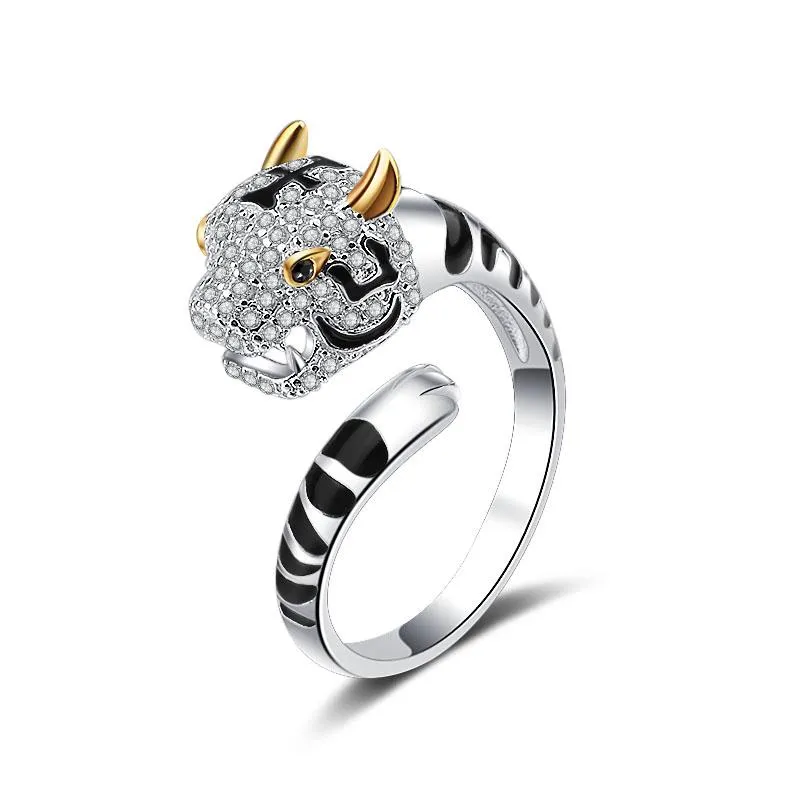 Chinese Zodiac Animal Rings Sterling Silver Sparkly!