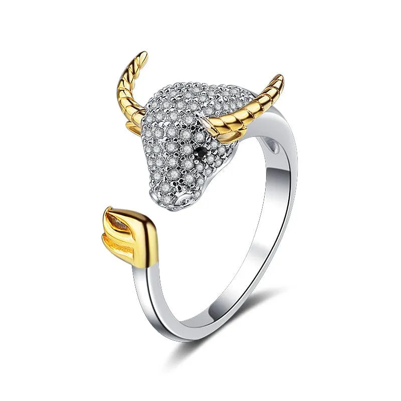 Chinese Zodiac Animal Rings Sterling Silver Sparkly!