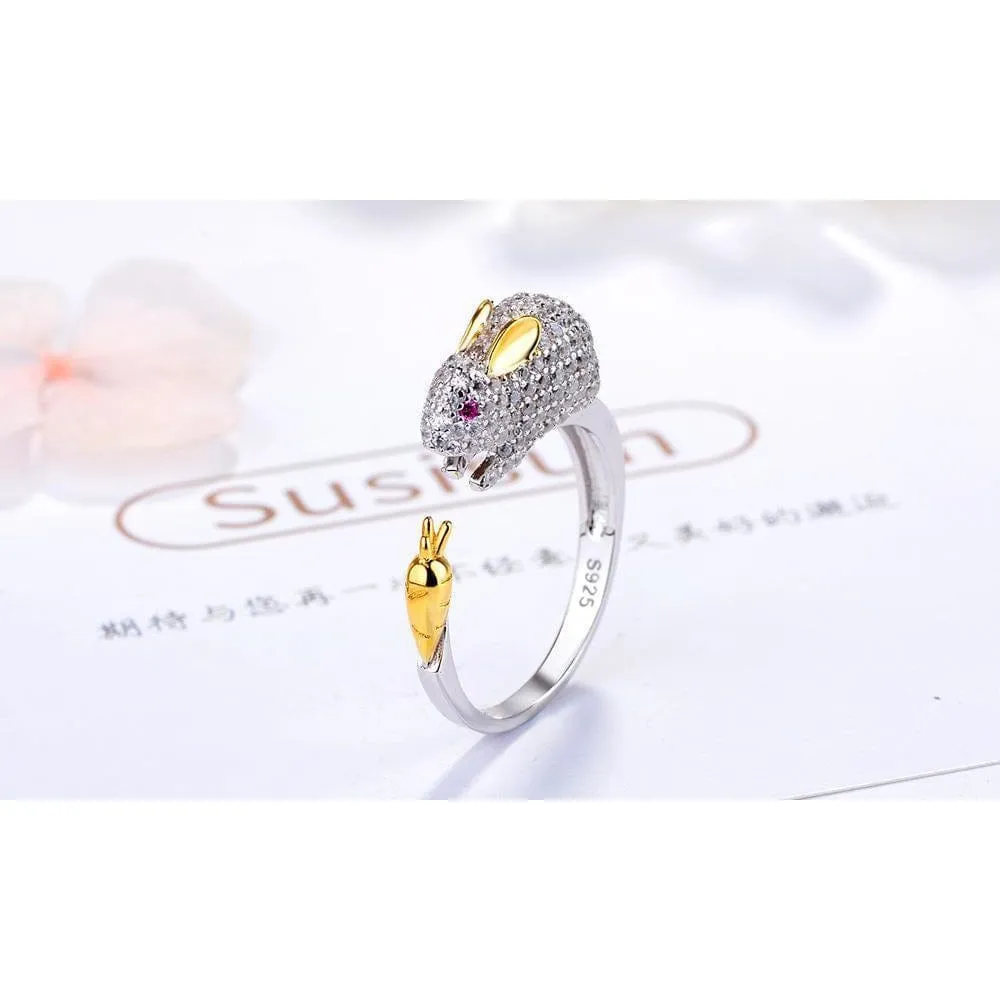 Chinese Zodiac Animal Rings Sterling Silver Sparkly!