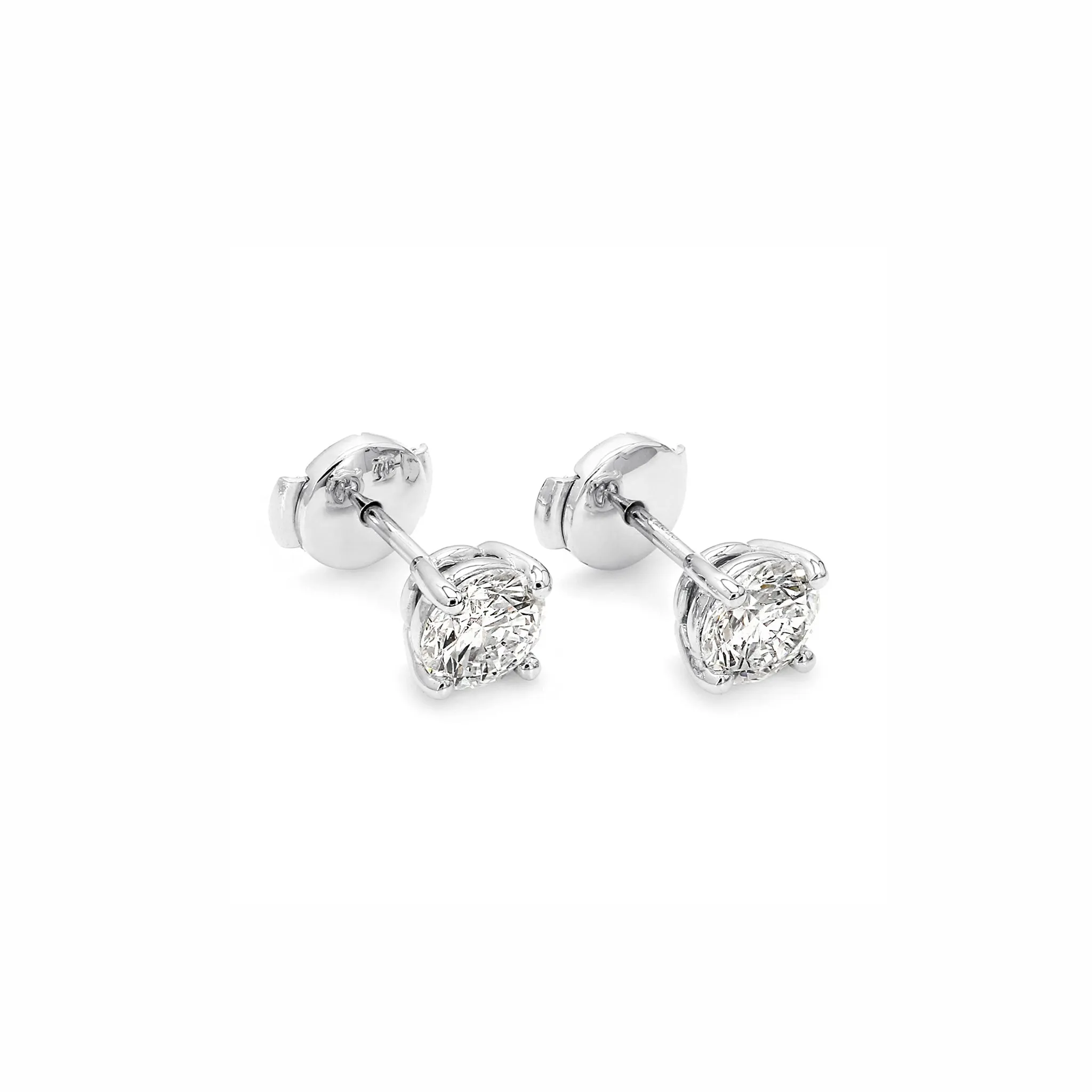 Classic Diamond Earrings