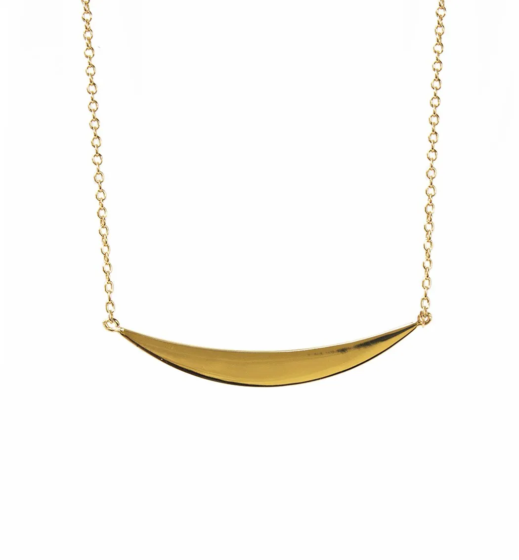 Crescent Bar Necklace