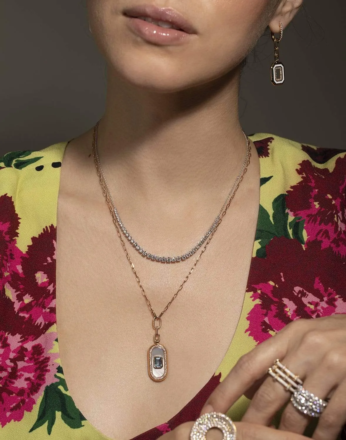 Demi Riviera Diamond Necklace