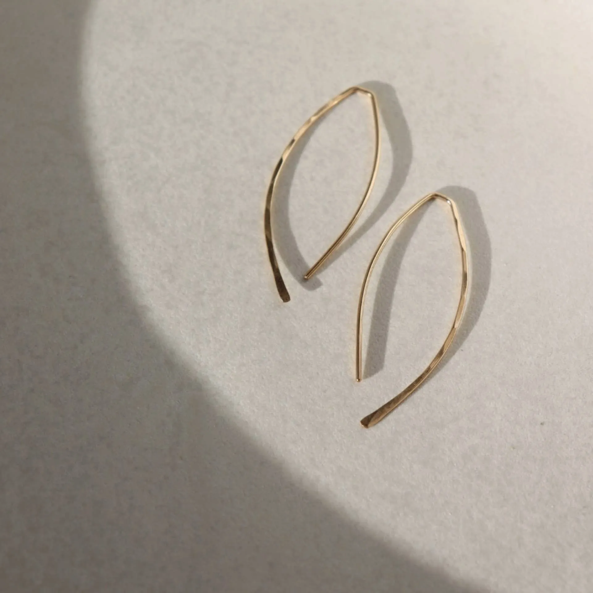 Ebb   Flow Slides in 14k Gold Fill