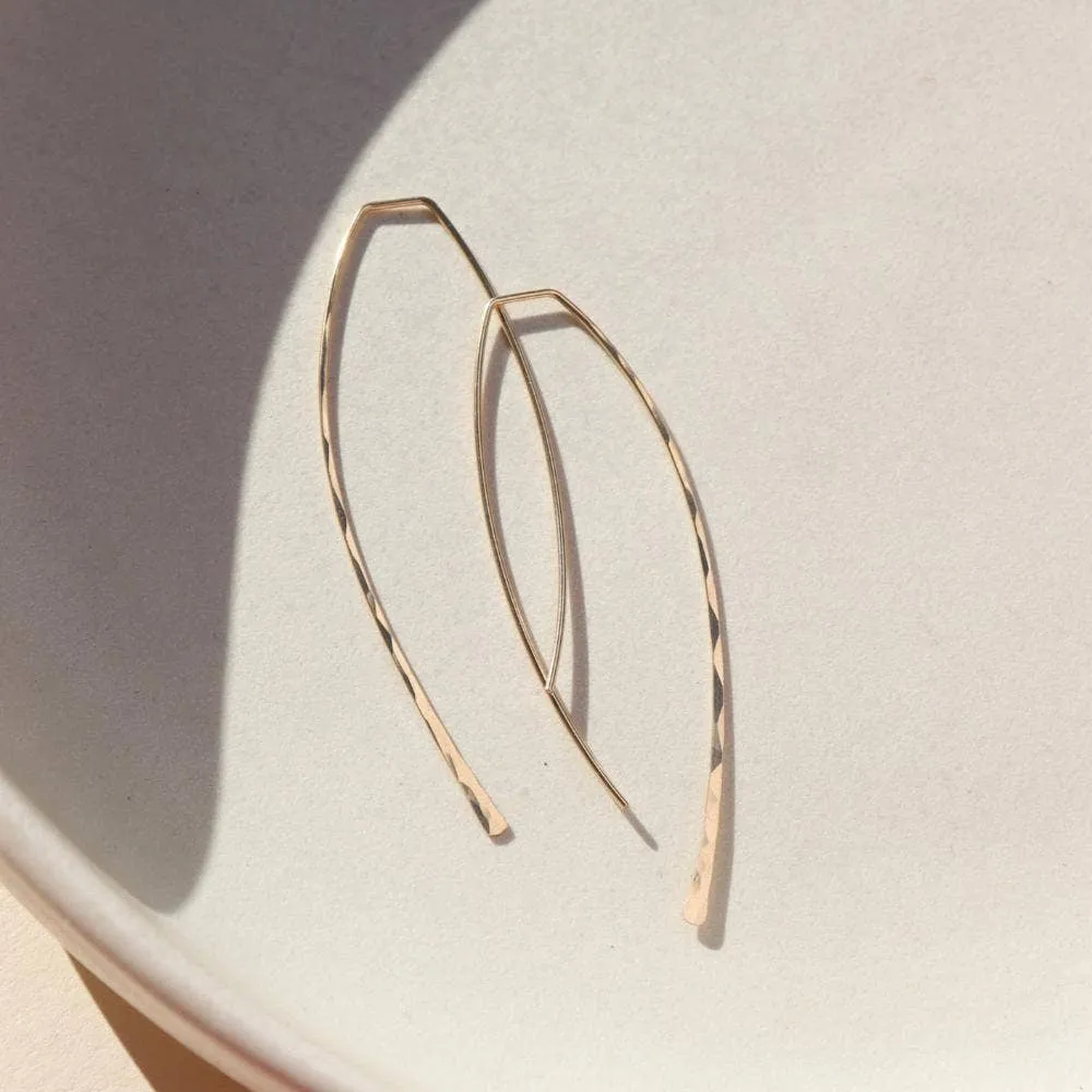Ebb   Flow Slides in 14k Gold Fill