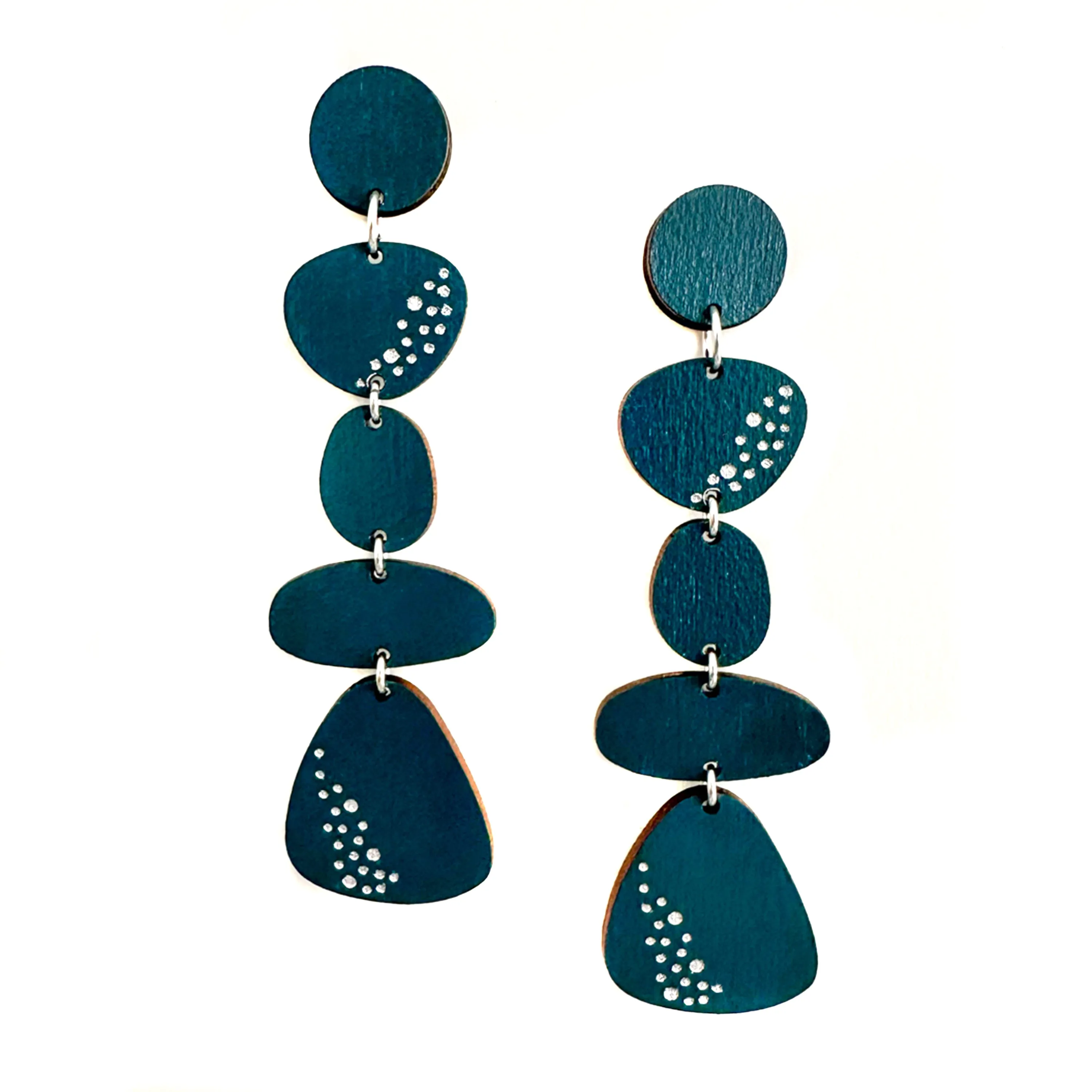 Galaxy Long Earrings