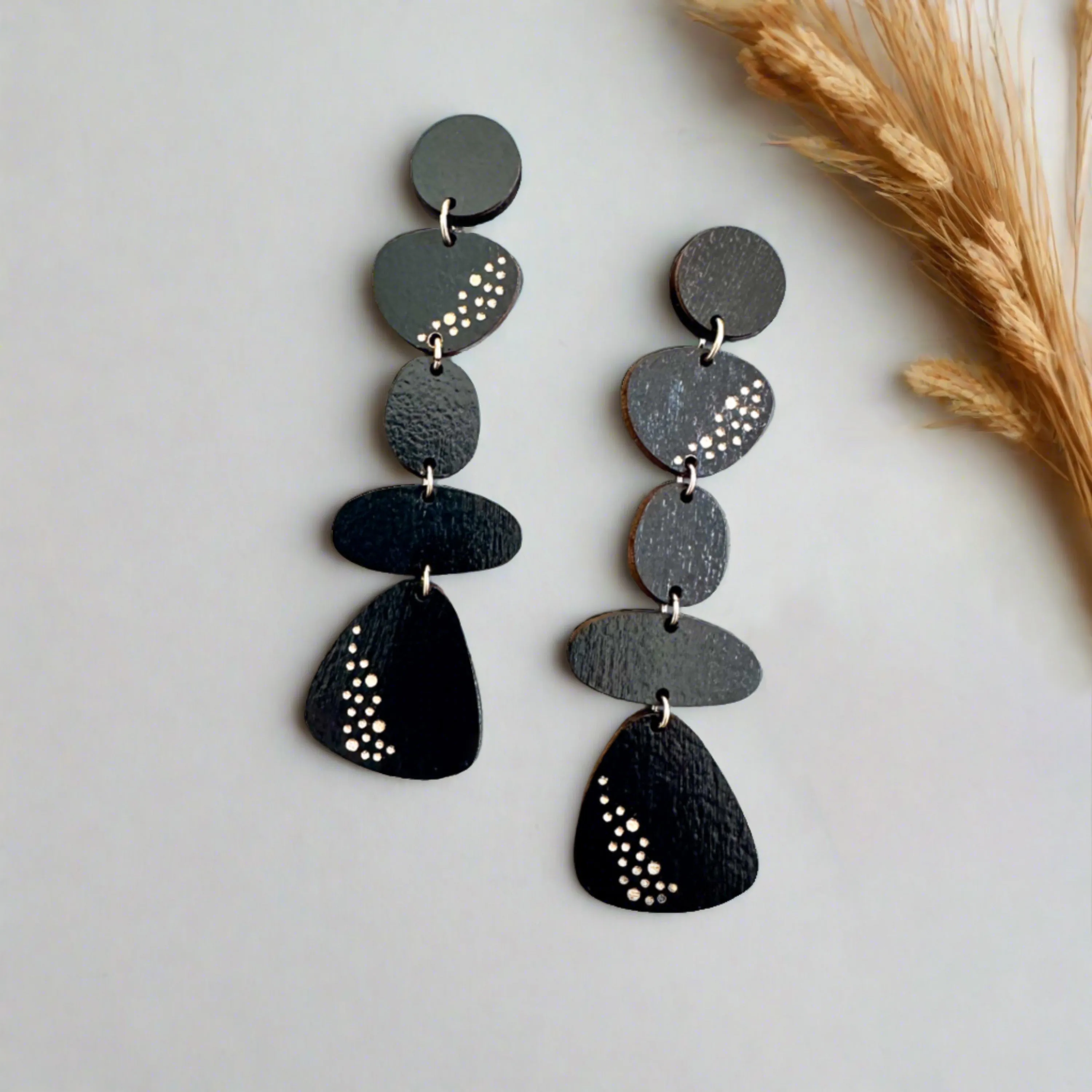 Galaxy Long Earrings