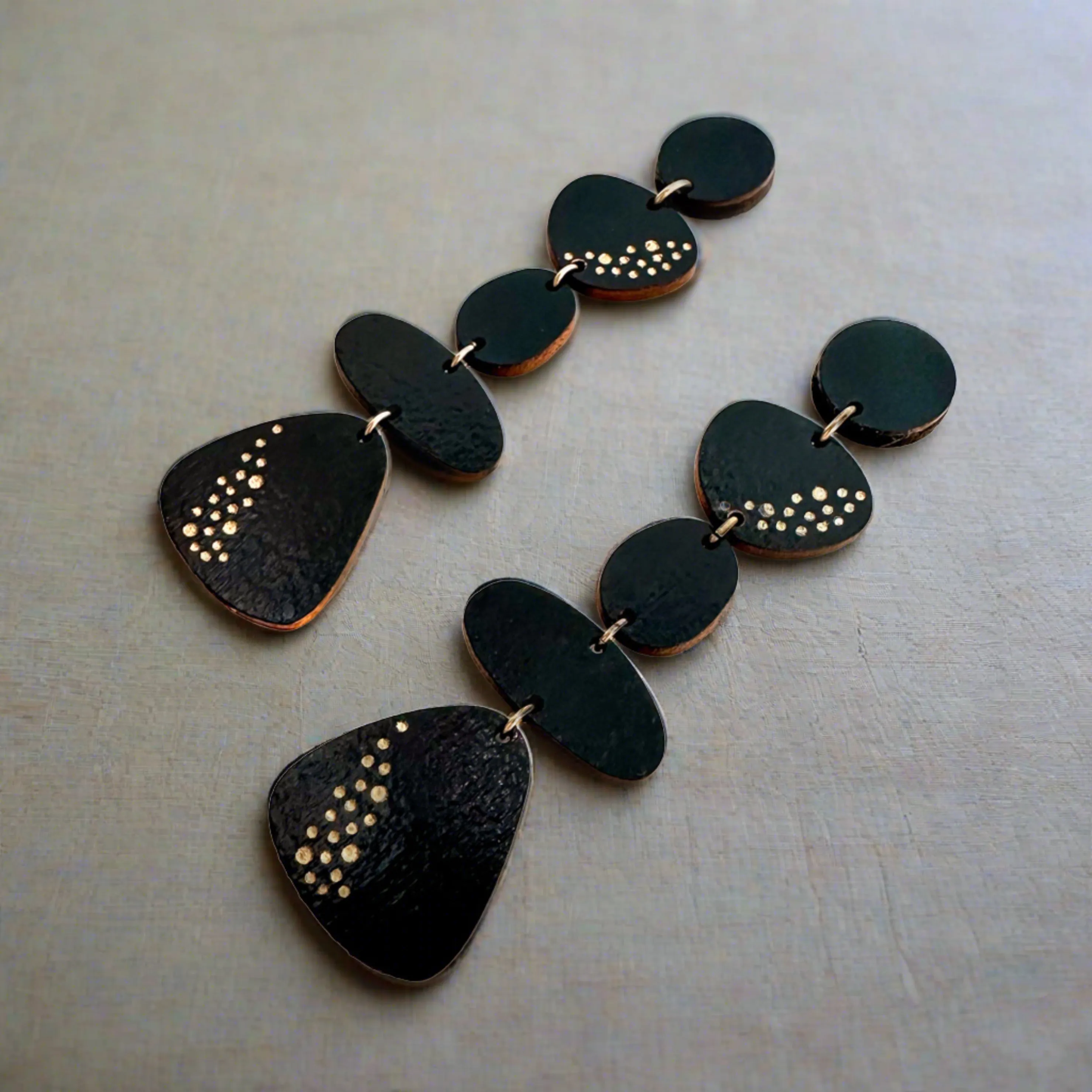 Galaxy Long Earrings