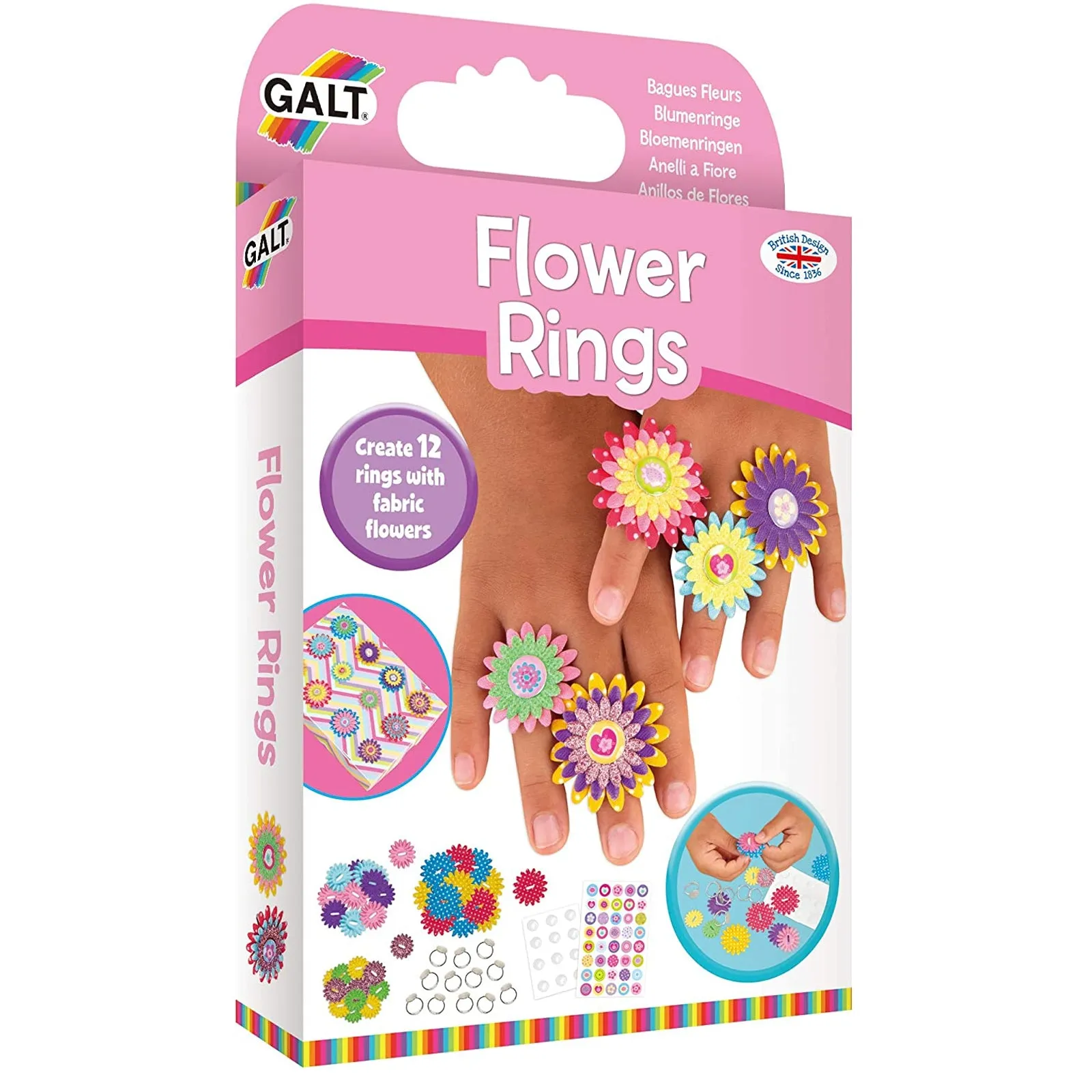 Galt Toys Flower Rings Craft Kit