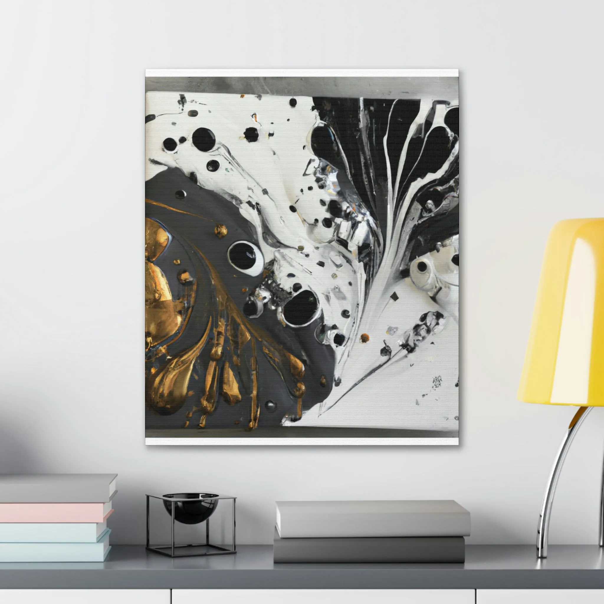 Gleaming Flow Fusion. - Canvas