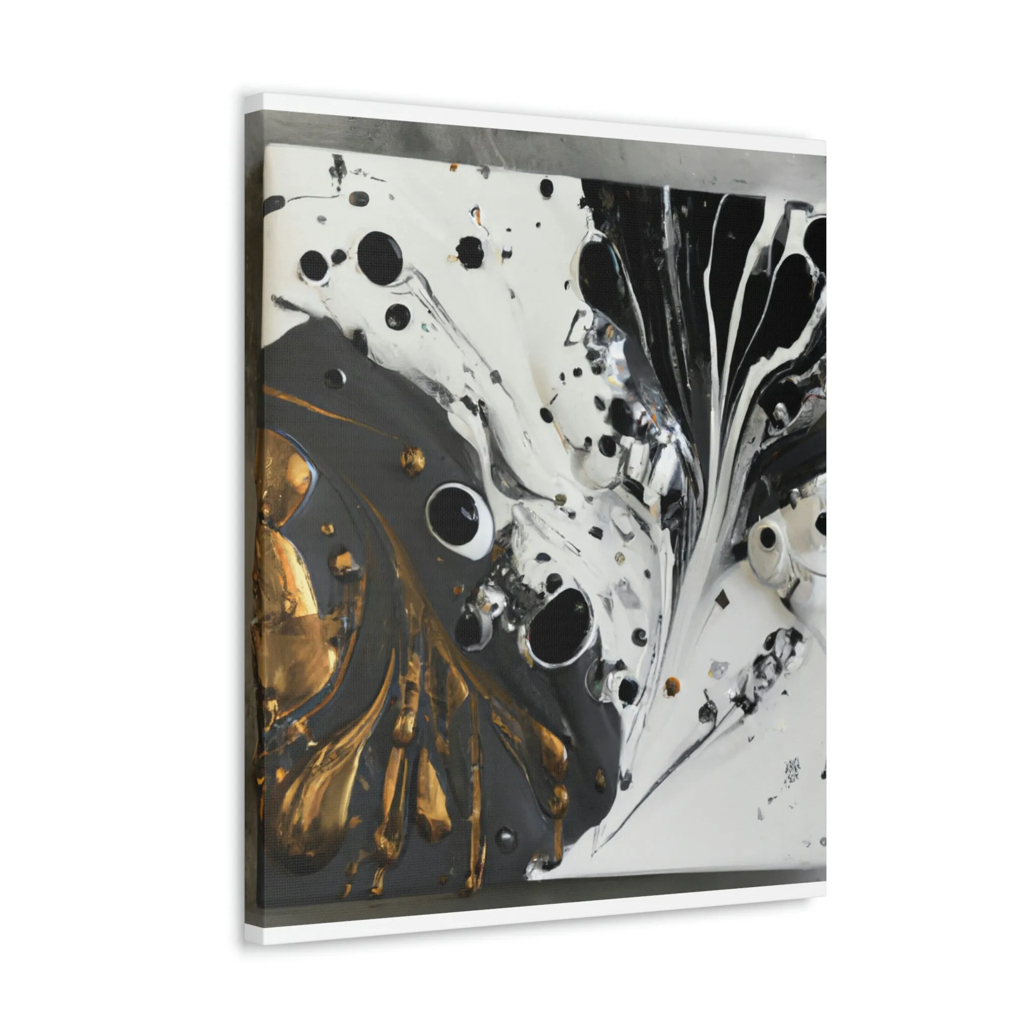 Gleaming Flow Fusion. - Canvas