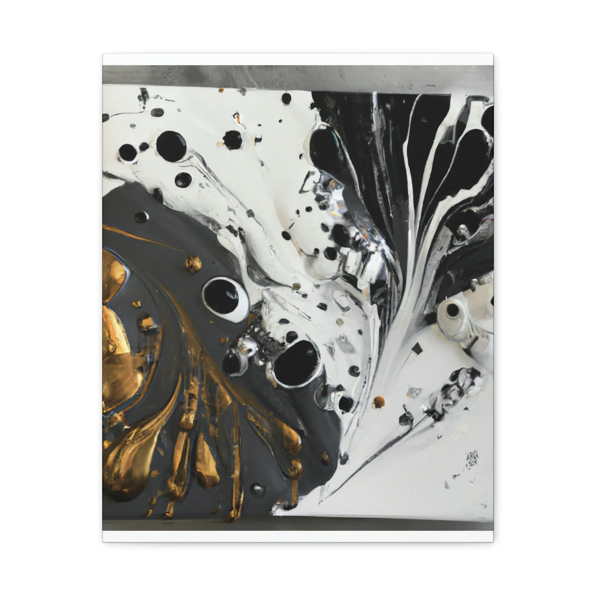 Gleaming Flow Fusion. - Canvas