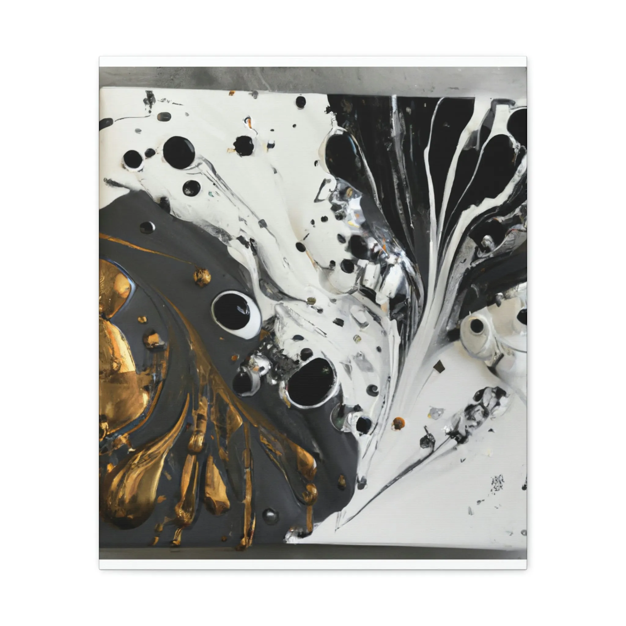 Gleaming Flow Fusion. - Canvas