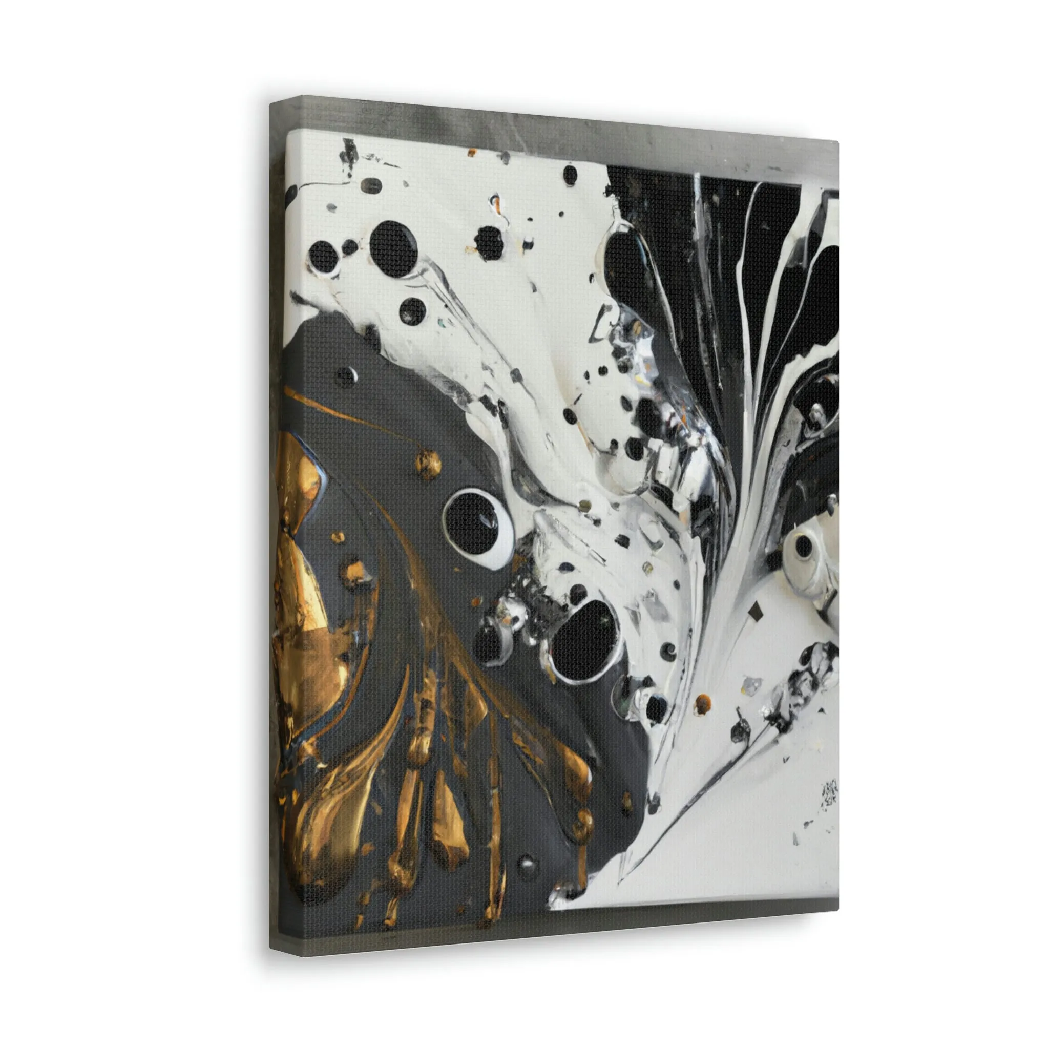 Gleaming Flow Fusion. - Canvas