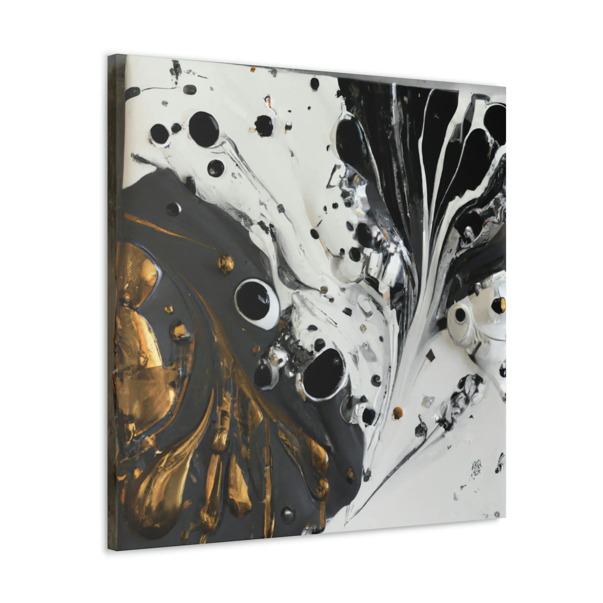 Gleaming Flow Fusion. - Canvas