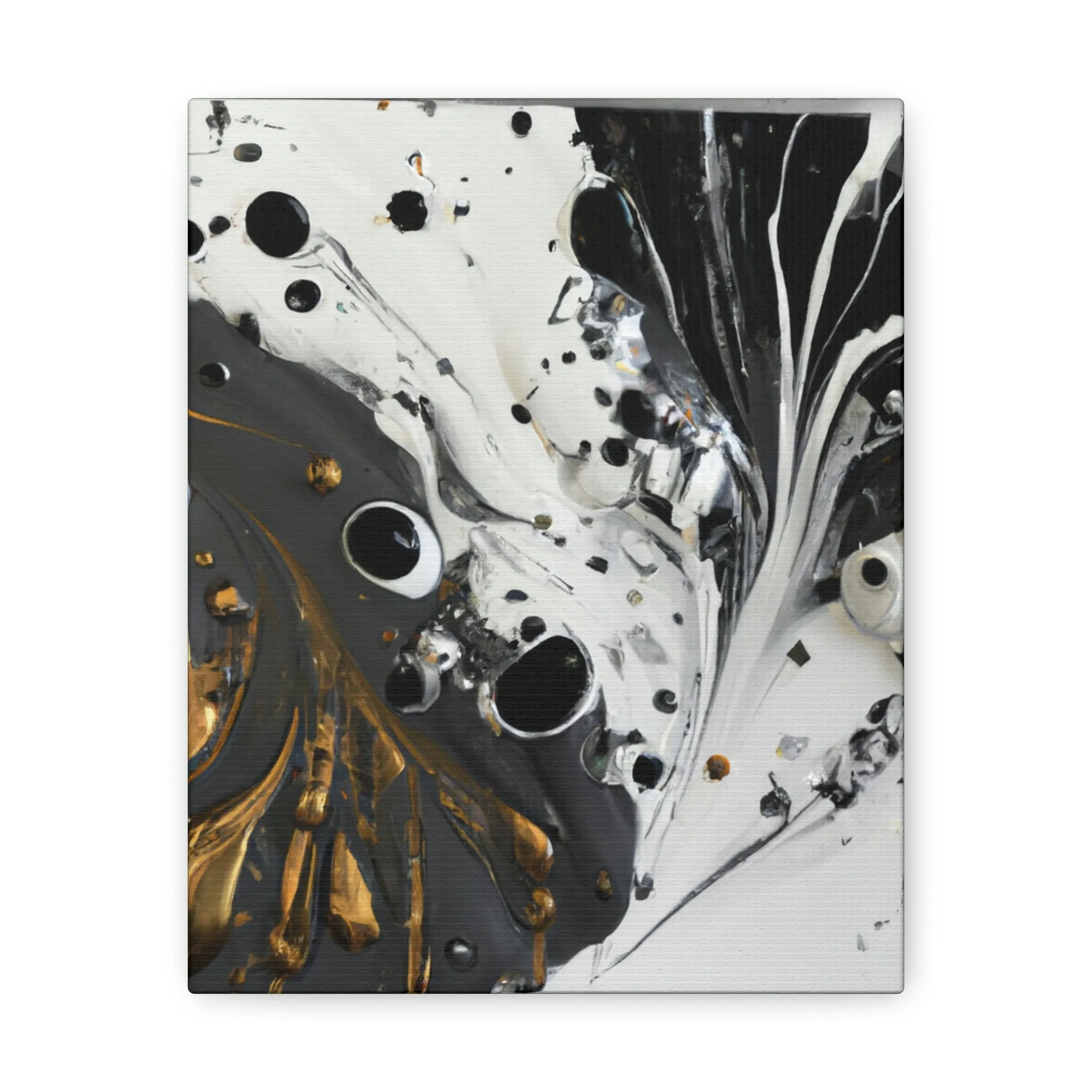 Gleaming Flow Fusion. - Canvas