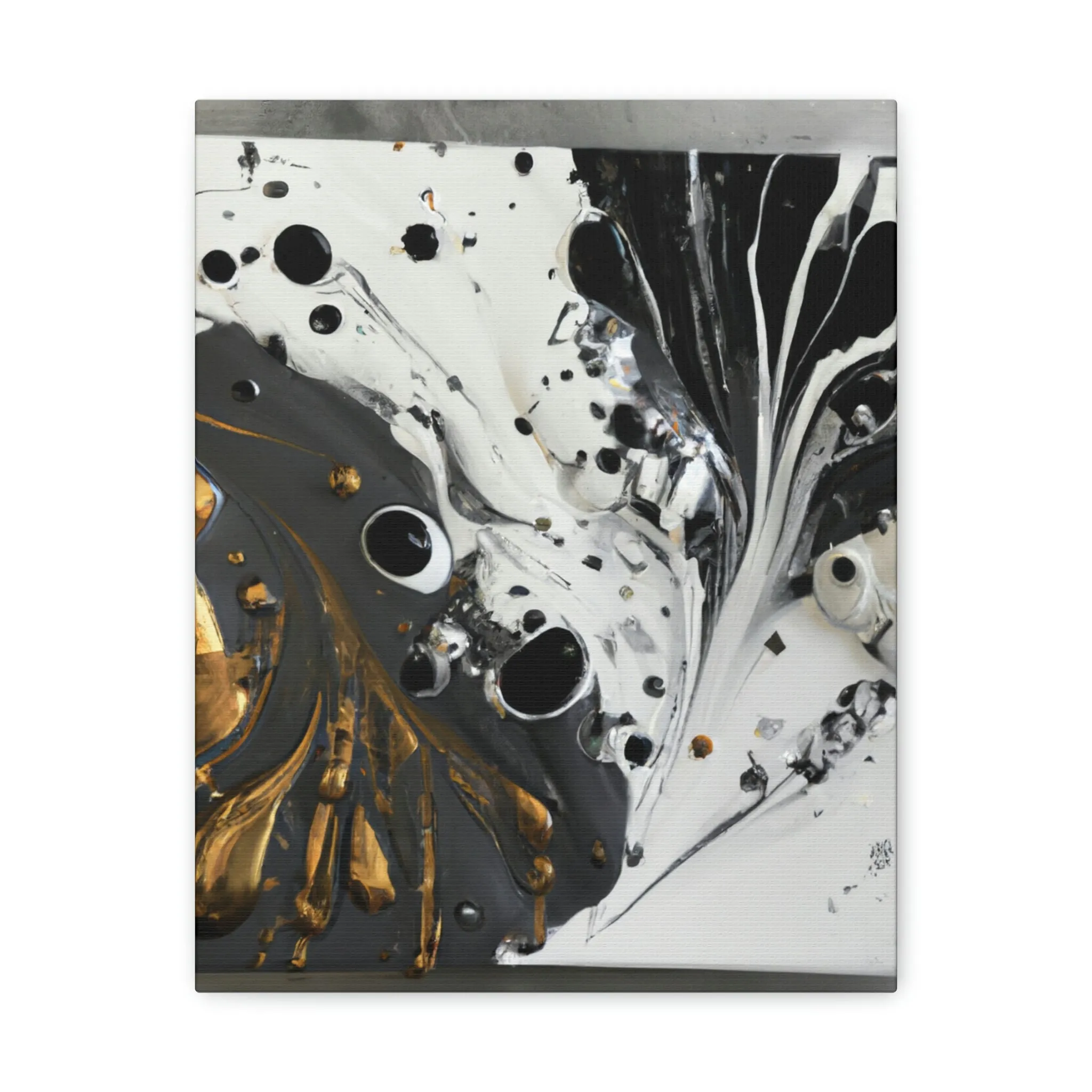 Gleaming Flow Fusion. - Canvas