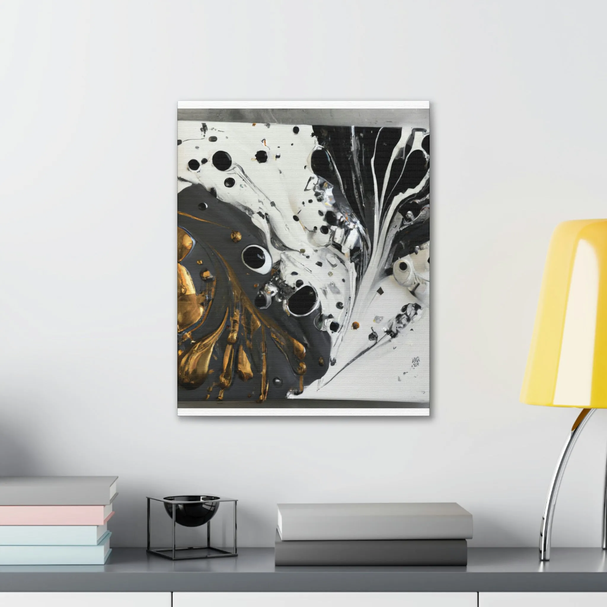 Gleaming Flow Fusion. - Canvas
