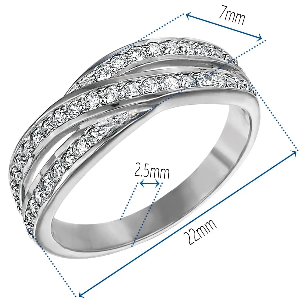 Gleaming Galaxy Ring