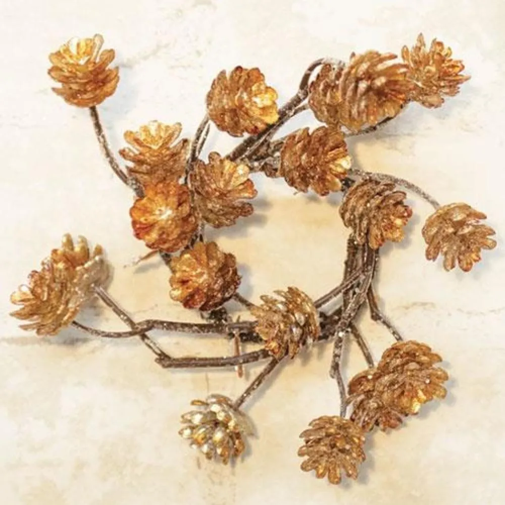 *Gleaming Pinecone Ring 1.5"