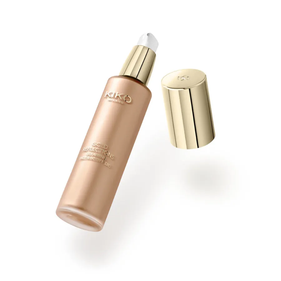 Gold Reflections Gleaming Face & Body Fluid luksusowy odżywczy balsam do twarzy i ciała 46.5ml