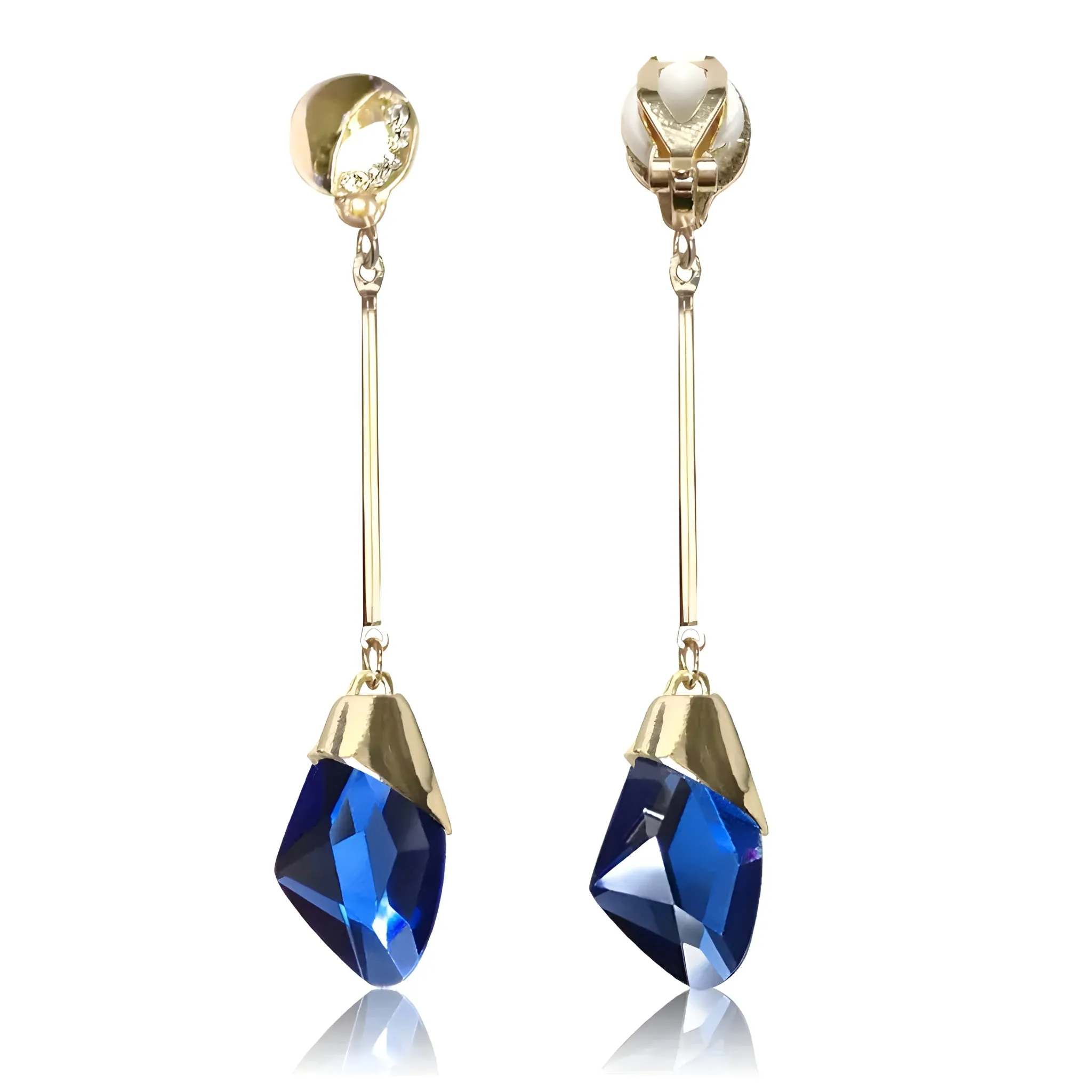 Golden Cascade Earrings