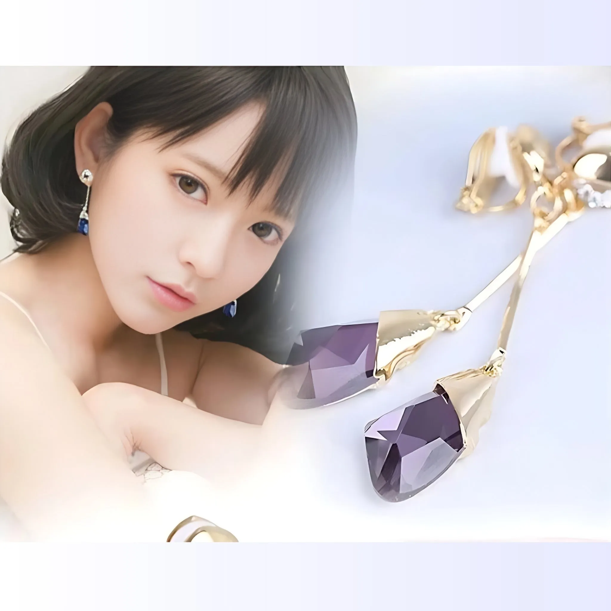 Golden Cascade Earrings