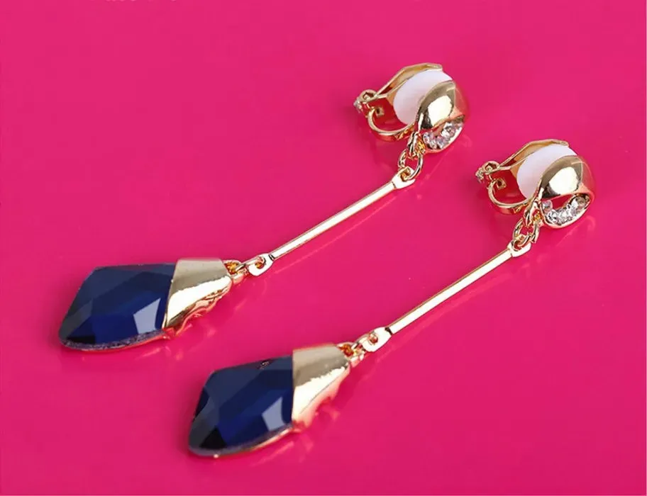Golden Cascade Earrings