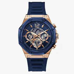 Guess GW0263G2 Blue Silicone Strap Men Watches