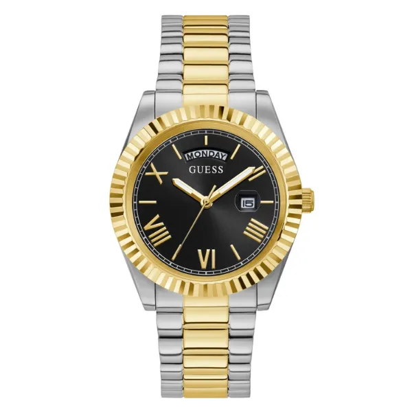 Guess GW0265G5 Connoisseur 2-Tone Stainless Steel Strap Mens Watches