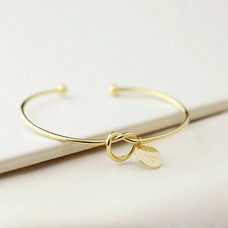 Initial Alloy Letter Charm Bracelets