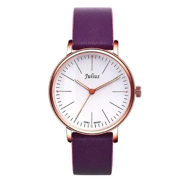 JS Grande Leather Watch